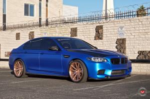 BMW M5 on Vossen Wheels (CG-203) 2017 года